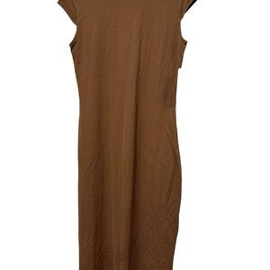 Wild Fable Sleeveless Brown Maxi Dress